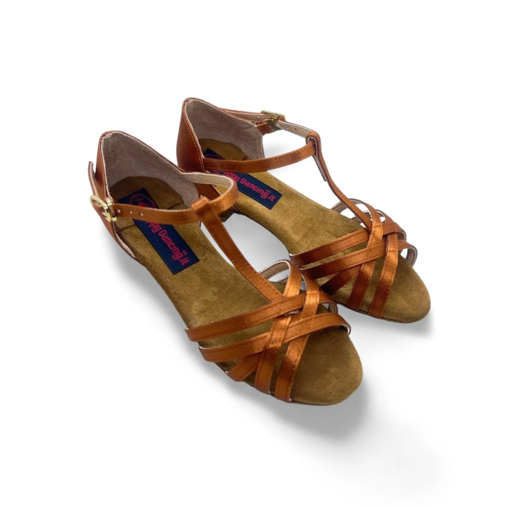 Happy Dancing mod. 1500 Bronzo - Scarpa da Ballo Donna/Bambina
