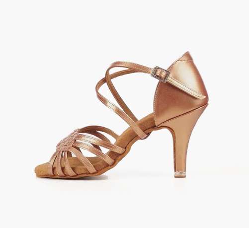BD Dance mod. 2360 Pelle Chiara - Scarpa da Ballo Donna