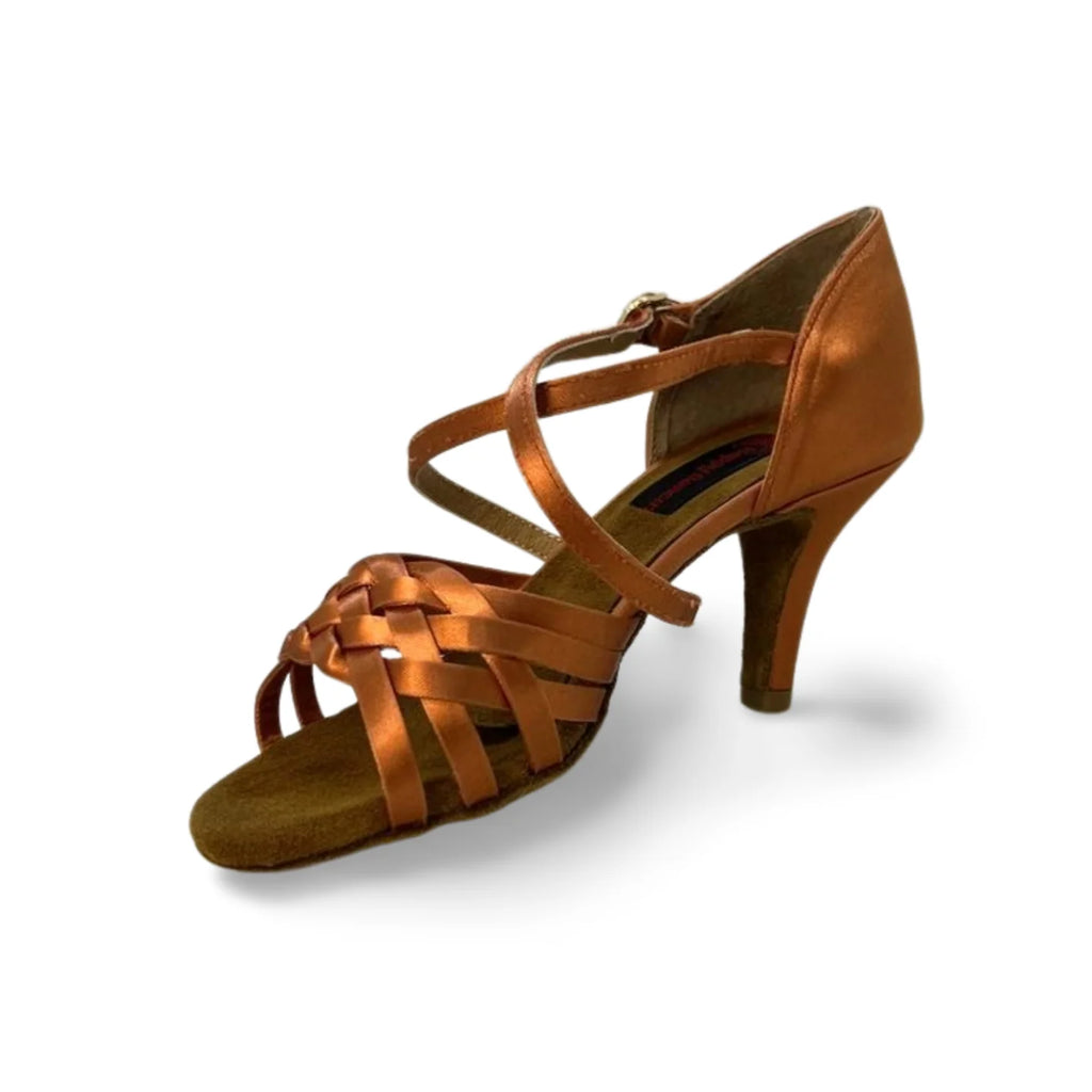 Happy Dancing mod. 484 Bronzo - Scarpa da Ballo Donna/Bambina