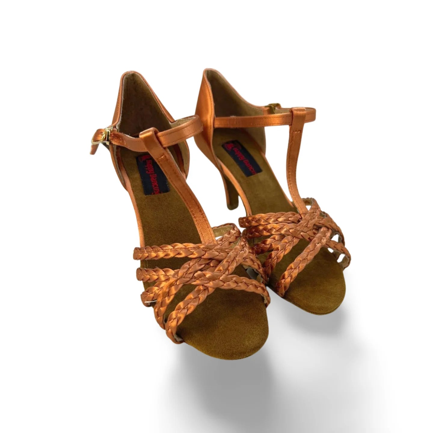 Happy Dancing mod. MARTINA in Raso Bronzo - Scarpa da Ballo Donna/Bambina