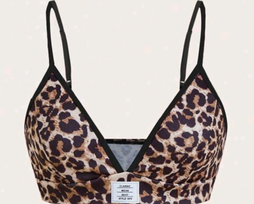 Top Donna Leopardato