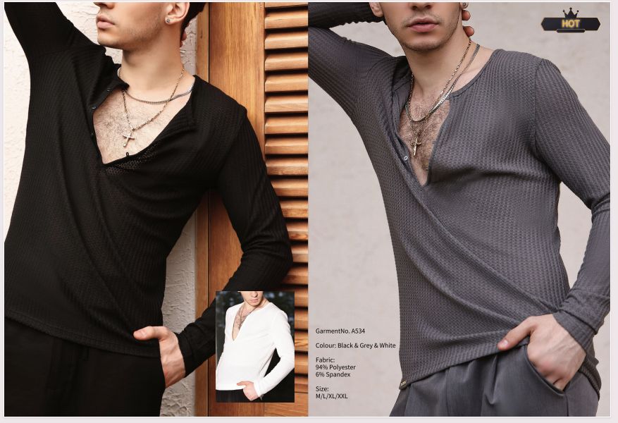 MAGLIA UOMO U DANCE MOD. A534