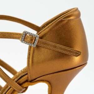 BD Dance Donna mod. 216 pelle abbronzata- Scarpa da Ballo