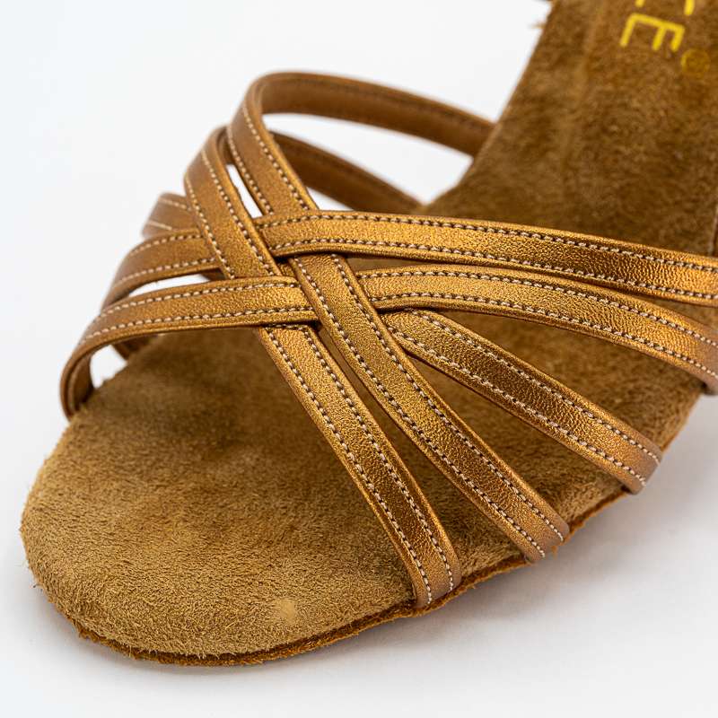 BD Dance Donna mod. 216 pelle abbronzata- Scarpa da Ballo