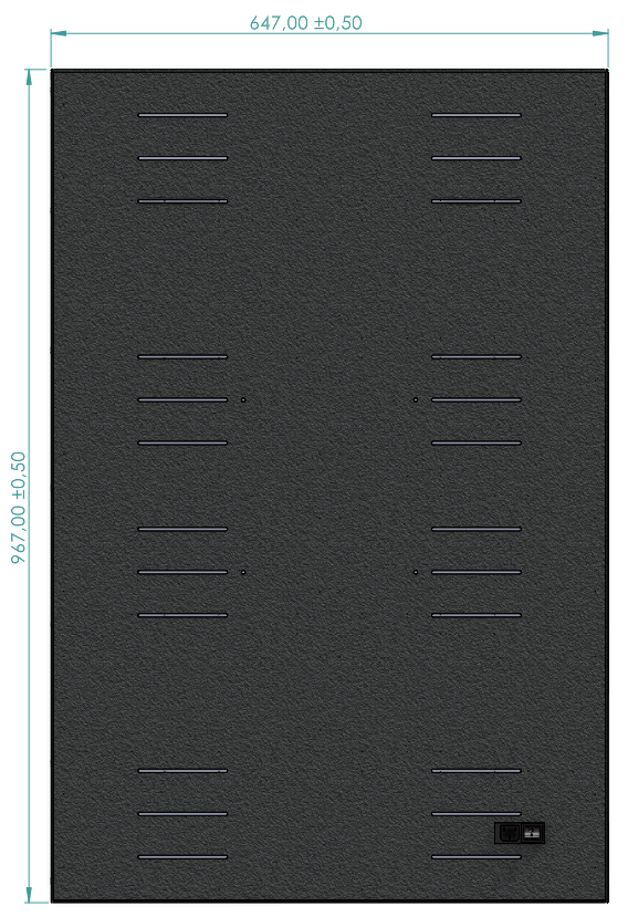 Pannello LED Indoor 640×980 mm – Alta Risoluzione P2 | MS Collections